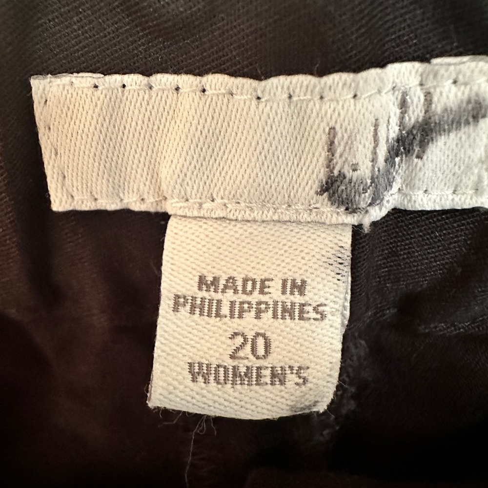 J. Jill plus size black pixie pant - Picture 2 of 6